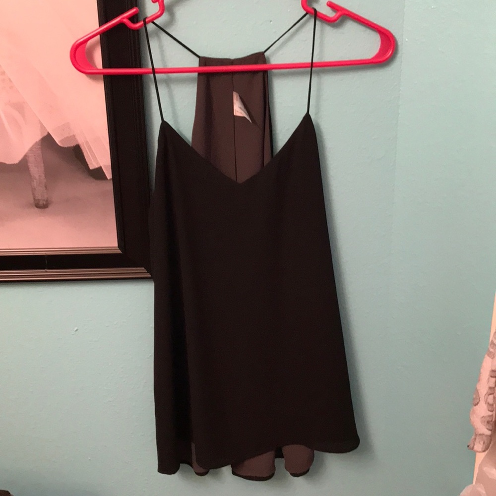 Black express Barcelona cami tank size s